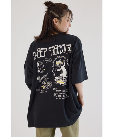 Lit Time Tシャツ