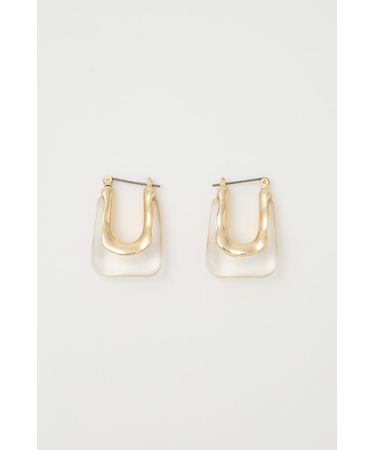 アクリルメタルピアス