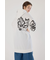 Right shoulder LOGOパーカーワンピース
