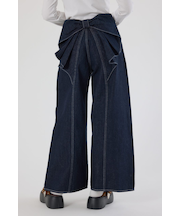 ビッグリボンデニムパンツ