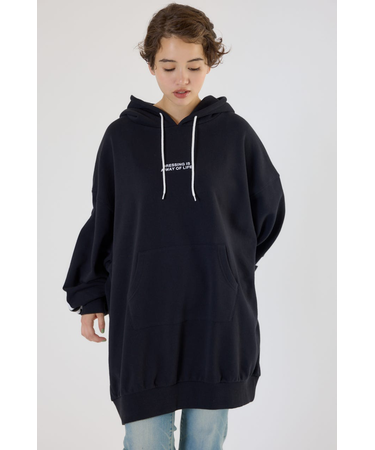 ロゴパーカーワンピース