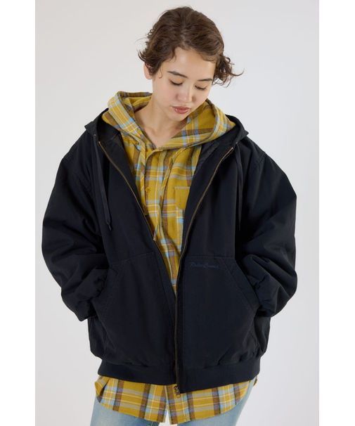 【UNISEX】ワークフーデッドジャケット