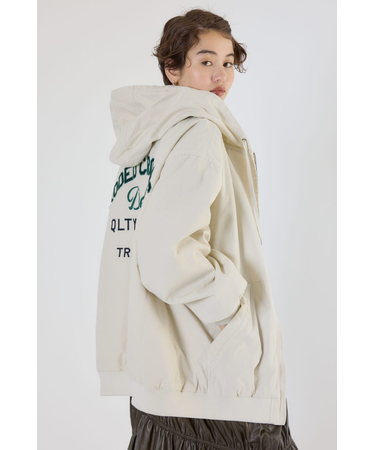 【UNISEX】ワークフーデッドジャケット