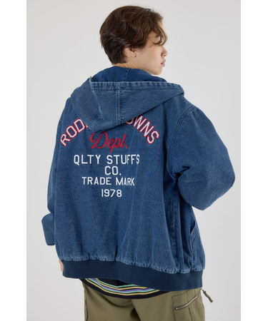 【UNISEX】ワークフーデッドジャケット