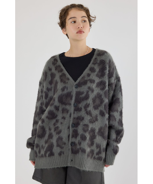 【UNISEX】アソートシャギーニットカーディガン