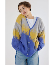 【UNISEX】アソートシャギーニットカーディガン