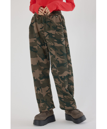 【UNISEX】SHARE PATTERNバレルスウェットパンツ