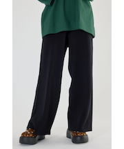 スウェットライクワイドパンツ