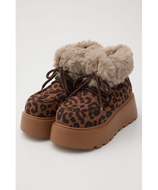 フェイクムートンショートブーツ