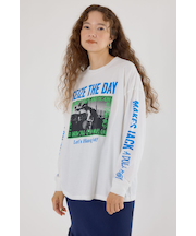 SEIZE THE DAY PHOTOロングTシャツ