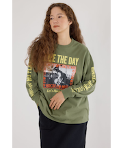 SEIZE THE DAY PHOTOロングTシャツ