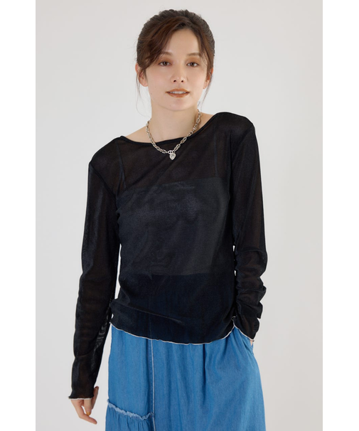 2WAYシアーベロアトップス