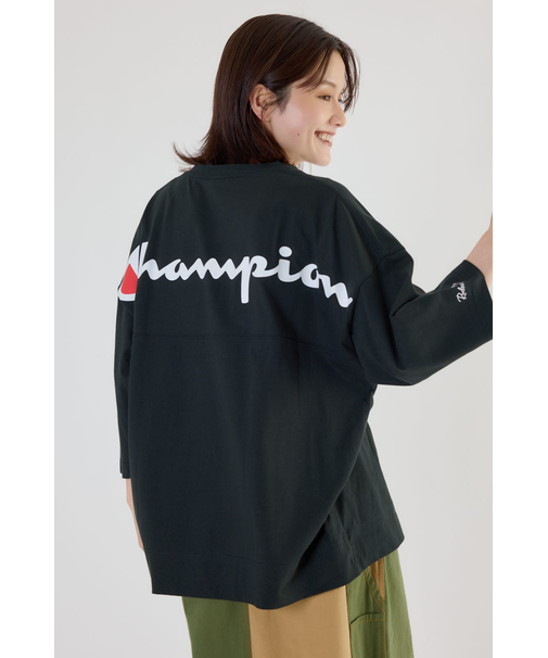 Champion Vネック7分袖トップス