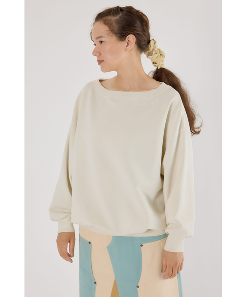 ワンショルダースウェットトップス