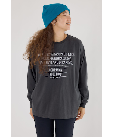 バックドッキングロングスリーブTシャツ