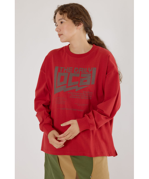 バックドッキングロングスリーブTシャツ