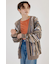 【UNISEX】3Dマルチカラーニットカーディガン