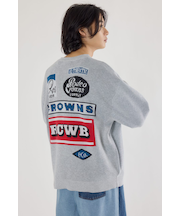 SIGNSニットカーディガン