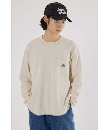 ピグメントワッフルトップス