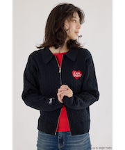 (Care Bears) モチーフジップカーディガン