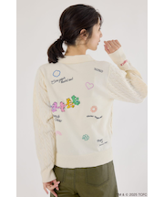 (Care Bears) モチーフジップカーディガン