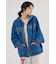 【UNISEX】(THRASHER) デニムフードブルゾン