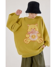 (Care Bears) カラーニットトップス