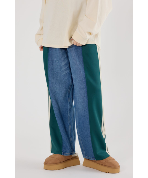 みき様♡RODEO　カスタムトラックデニムパンツ　今季　完売品 みき様♡RODEO カスタムトラックデニムパンツ 今季 完売品