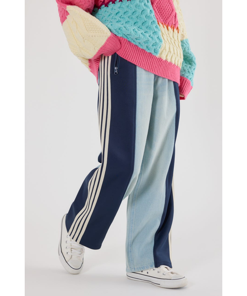 UNISEX】 カスタムトラック デニムパンツ｜ロデオクラウンズ／ロデオ