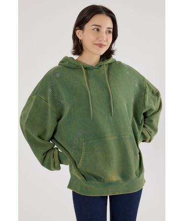 スタッズパーカー