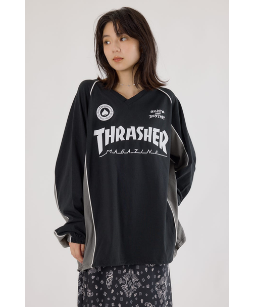 【UNISEX】(THRASHER) GAME L／S Tシャツ