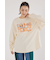 embroidery collegeロング Tシャツ