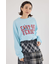 embroidery collegeロング Tシャツ