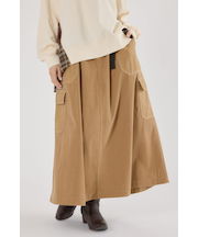 テープベルト異素材切替カーゴスカート