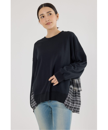 バックティアードトップス