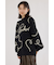 Embroideryラインロゴニットトップス