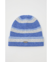 ボーダーモヘアニットビーニー