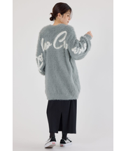 シャギーロゴニットワンピース