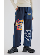 【UNISEX】リメイクスウェットカーブパンツ