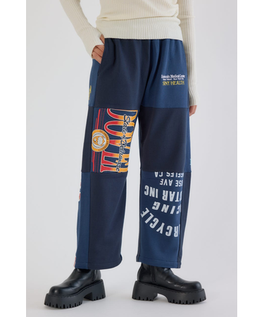 【UNISEX】リメイクスウェットカーブパンツ