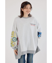 【UNISEX】リメイクビッグトップス