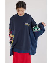【UNISEX】リメイクビッグトップス