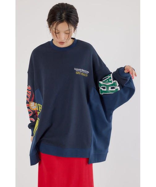 【UNISEX】リメイクビッグトップス