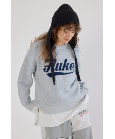 アソートダブルジャガードニットトップス