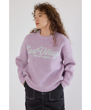 アソートダブルジャガードニットトップス