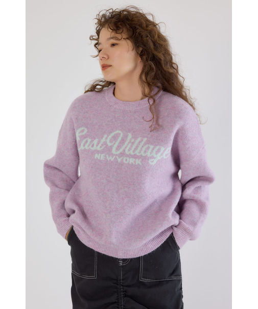 アソートダブルジャガードニットトップス