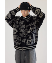 グラフィティーニットスタジャン