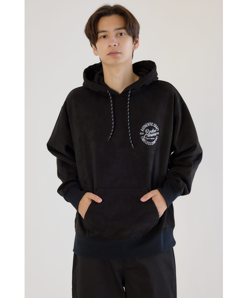 ブラッシュドバックボアフーディー