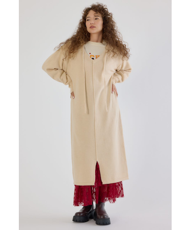 2WAYニットロングワンピース