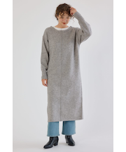 2WAYニットロングワンピース